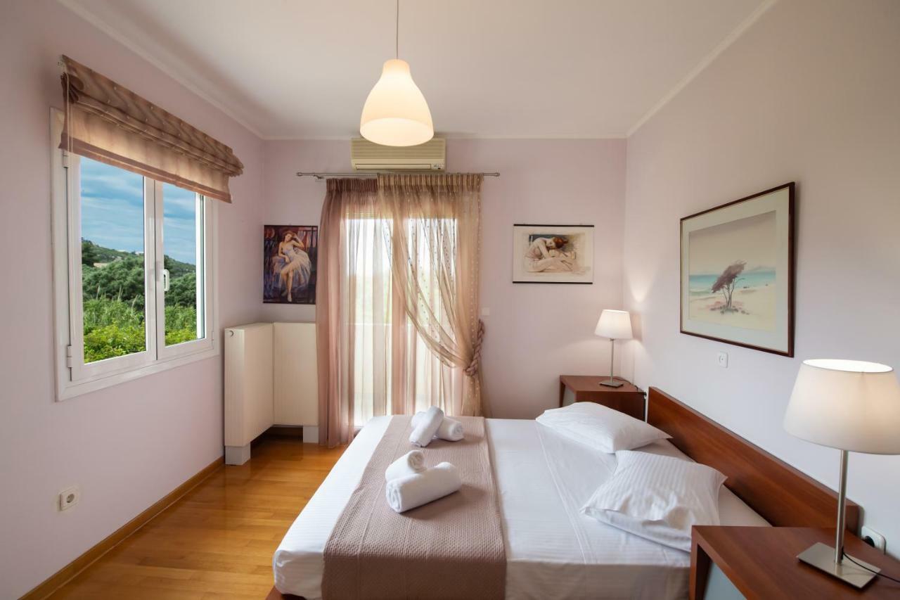 Violet Luxury Villa Kalligoni Екстер'єр фото